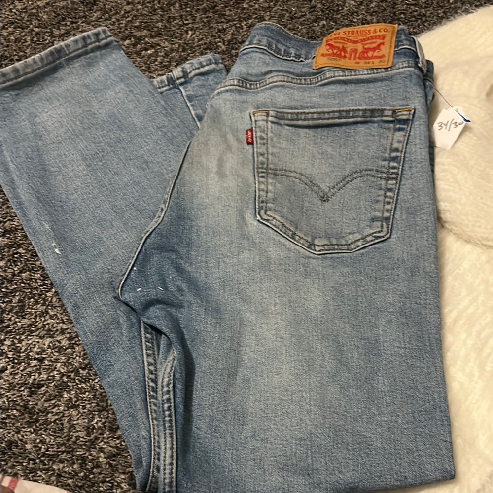 Levi's Blue Straight Jeans Classic Denim
